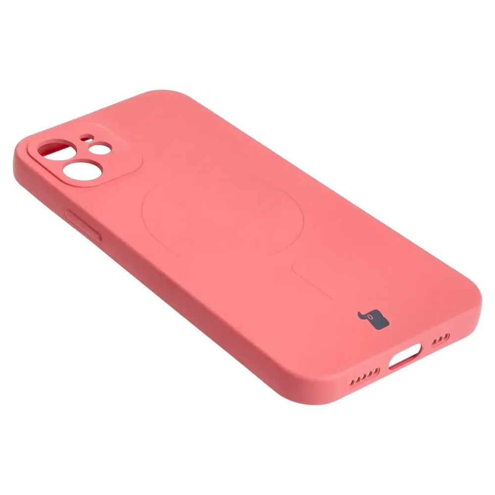 Hurtownia GSM - Bizon Case Silicone Magnetic Apple iPhone 12 piszkos rózsaszín - BIZ3338 - {ean13} - Hurt