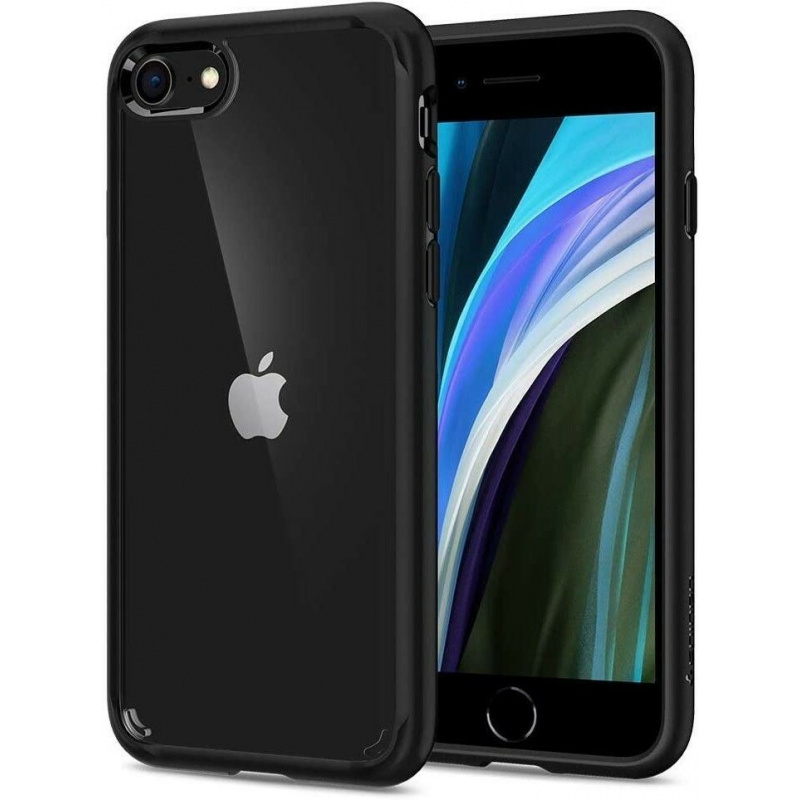 Hurtownia Spigen - 8809466649905 - SPN1051BLK - Etui Spigen Ultra Hybrid Apple iPhone SE 2022/SE 2020/8/7 Black - B2B homescreen