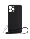 Wholesale Bizon Case Silicone Magnetic Apple iPhone 12 Pro Max black - BIZ3340 - {ean13} - Hurt