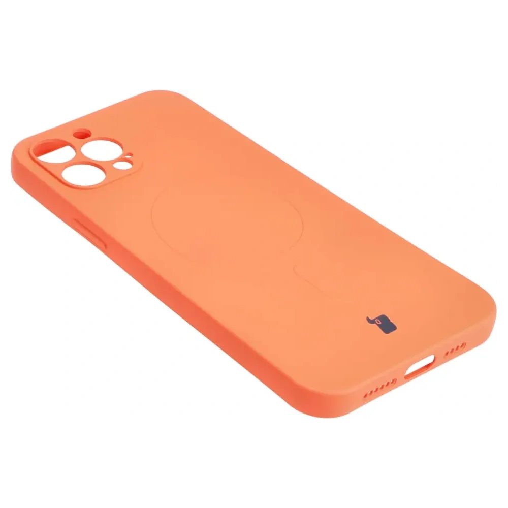 Wholesale Bizon Case Silicone Magnetic Apple iPhone 12 Pro Max carrot - BIZ3343 - {ean13} - Hurt