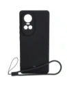 Bizon Case Silicone Sq Oppo Reno 10 Pro 5G black