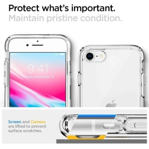 Hurtownia GSM - Etui Spigen Ultra Hybrid Apple iPhone SE 2022/SE 2020/8/7 Crystal Clear - SPN1052CL - {ean13} - Hurt