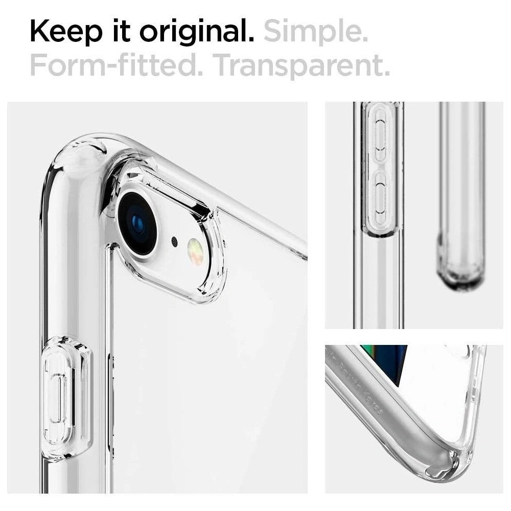 Hurtownia GSM - Etui Spigen Ultra Hybrid Apple iPhone SE 2022/SE 2020/8/7 Crystal Clear - SPN1052CL - {ean13} - Hurt