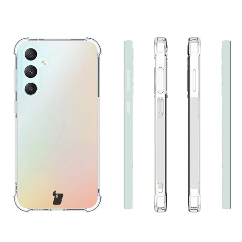 Elastyczne etui Bizon Case Salpa do Samsung Galaxy S23 FE przezroczyste