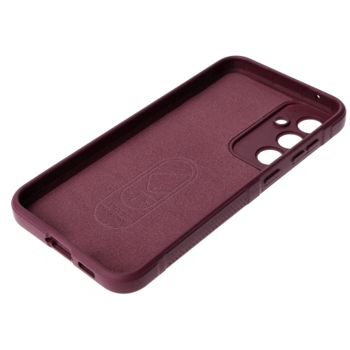 Pancerne etui Bizon Case Tur do Samsung Galaxy S23 FE ciemnofioletowe