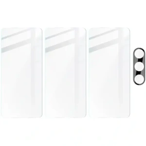 Hurtownia GSM - BIZON Clear 3x Bildschirmglas + Kameraglas Samsung Galaxy S23 FE - BIZ3355 - {ean13} - Hurt