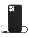 Hurtownia GSM - Bizon Case Silikon Magnetic Apple iPhone 12 Pro schwarz - BIZ3358 - {ean13} - Hurt
