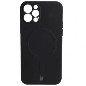 Wholesale Bizon Case Silicone Magnetic Apple iPhone 12 Pro black - BIZ3358 - {ean13} - Hurt