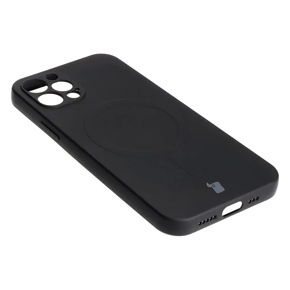 Hurtownia GSM - Bizon Case Silikon Magnetic Apple iPhone 12 Pro schwarz - BIZ3358 - {ean13} - Hurt