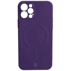Hurtownia GSM - Bizon Case Silicone Magnetic Apple iPhone 12 Pro prune - BIZ3359 - {ean13} - Hurt