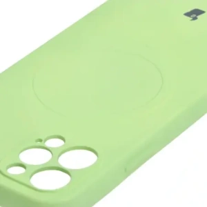 Hurtownia GSM - Bizon Case Silicon Magnetic Apple iPhone 12 Pro verde deschis - BIZ3360 - {ean13} - Hurt