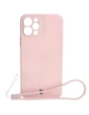 Wholesale Bizon Case Silicone Magnetic Apple iPhone 12 Pro light pink - BIZ3361 - {ean13} - Hurt