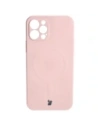 Wholesale Bizon Case Silicone Magnetic Apple iPhone 12 Pro light pink - BIZ3361 - {ean13} - Hurt