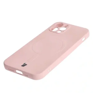 Wholesale Bizon Case Silicone Magnetic Apple iPhone 12 Pro light pink - BIZ3361 - {ean13} - Hurt