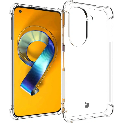 Etui + 2x szkło na ekran + obiektyw Bizon Case Clear Pack do Asus Zenfone 10 przezroczyste