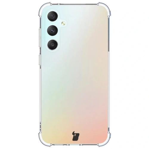 Etui + 2x szkło na ekran Bizon Case Clear Pack do Samsung Galaxy S23 FE przezroczyste