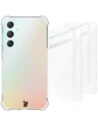 Wholesale Bizon Case Clear Pack case + 2x screen glass Samsung Galaxy S23 FE clear - BIZ3363 - {ean13} - Hurt
