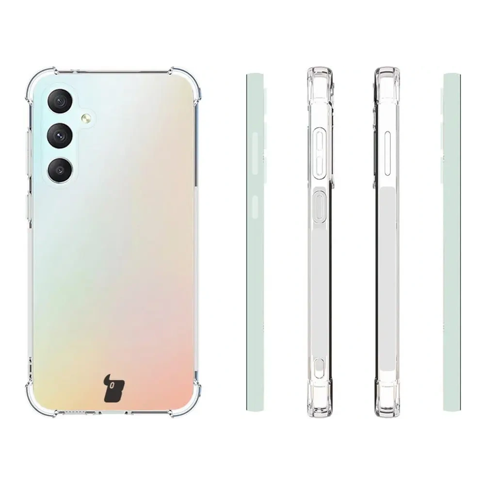 Hurtownia GSM - Bizon Case Clear Pack carcasă + 2x sticlă de protecție Samsung Galaxy S23 FE transparentă - BIZ3363 - {ean13} - Hurt