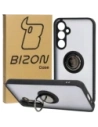 Hurtownia GSM - Etui s úchytem na prst Bizon Case Hybrid Ring pro Samsung Galaxy S23 FE kouřové s černým rámečkem - BIZ3364 - {ean13} - Hurt
