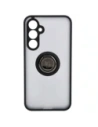 Hurtownia GSM - Bizon Case Hybrid Ring Samsung Galaxy S23 FE fumuriu cu un cadru negru - BIZ3364 - {ean13} - Hurt
