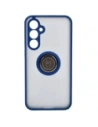 Hurtownia GSM - Bizon Case Hybrid Ring Samsung Galaxy S23 FE fumuriu cu un cadru albastru închis - BIZ3365 - {ean13} - Hurt