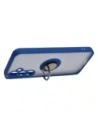 Wholesale Bizon Case Hybrid Ring Samsung Galaxy S23 FE smoky with a navy blue frame - BIZ3365 - {ean13} - Hurt