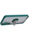 Hurtownia GSM - Bizon Case Hybrid Ring Samsung Galaxy S23 FE fumuriu cu un cadru verde închis - BIZ3366 - {ean13} - Hurt