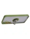 Wholesale Bizon Case Hybrid Ring Samsung Galaxy S23 FE smoky with a green frame - BIZ3367 - {ean13} - Hurt