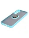 Hurtownia GSM - Bizon Case Hybrid Ring Samsung Galaxy S23 FE füstös színben, világoskék kerettel - BIZ3368 - {ean13} - Hurt