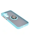 Hurtownia GSM - Bizon Case Hybrid Ring Samsung Galaxy S23 FE füstös színben, világoskék kerettel - BIZ3368 - {ean13} - Hurt