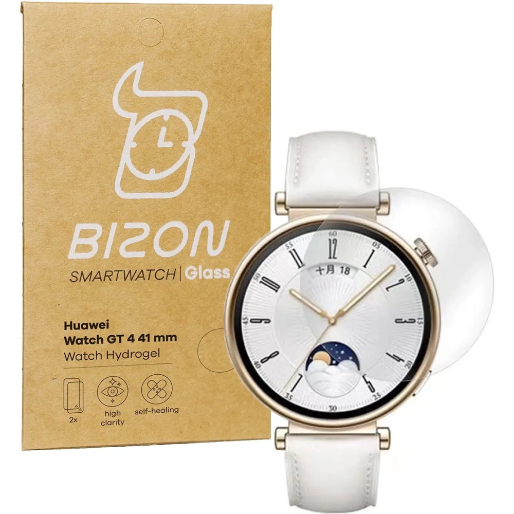 Hurtownia GSM - Bizon üveg óra hidrogel Huawei Watch GT 4 41 mm [2 CSOMAG] - BIZ3370 - {ean13} - Hurt