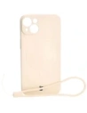 Hurtownia GSM - Etui silikonowe z pierścieniem magnetycznym Bizon Case Silicone Magnetic do Apple iPhone 13 beżowe - BIZ3373 - {ean13} - Hurt