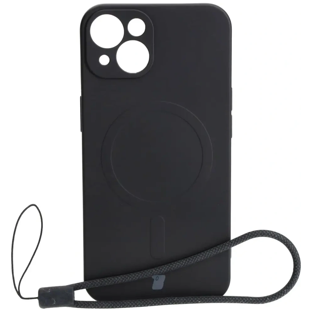 Wholesale Bizon Case Silicone Magnetic Apple iPhone 13 black - BIZ3374 - {ean13} - Hurt