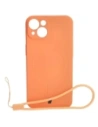 Hurtownia GSM - Etui silikonové s magnetickým kroužkem Bizon Case Silicone Magnetic pro Apple iPhone 13 v barvě mrkve - BIZ3375 - {ean13} - Hurt