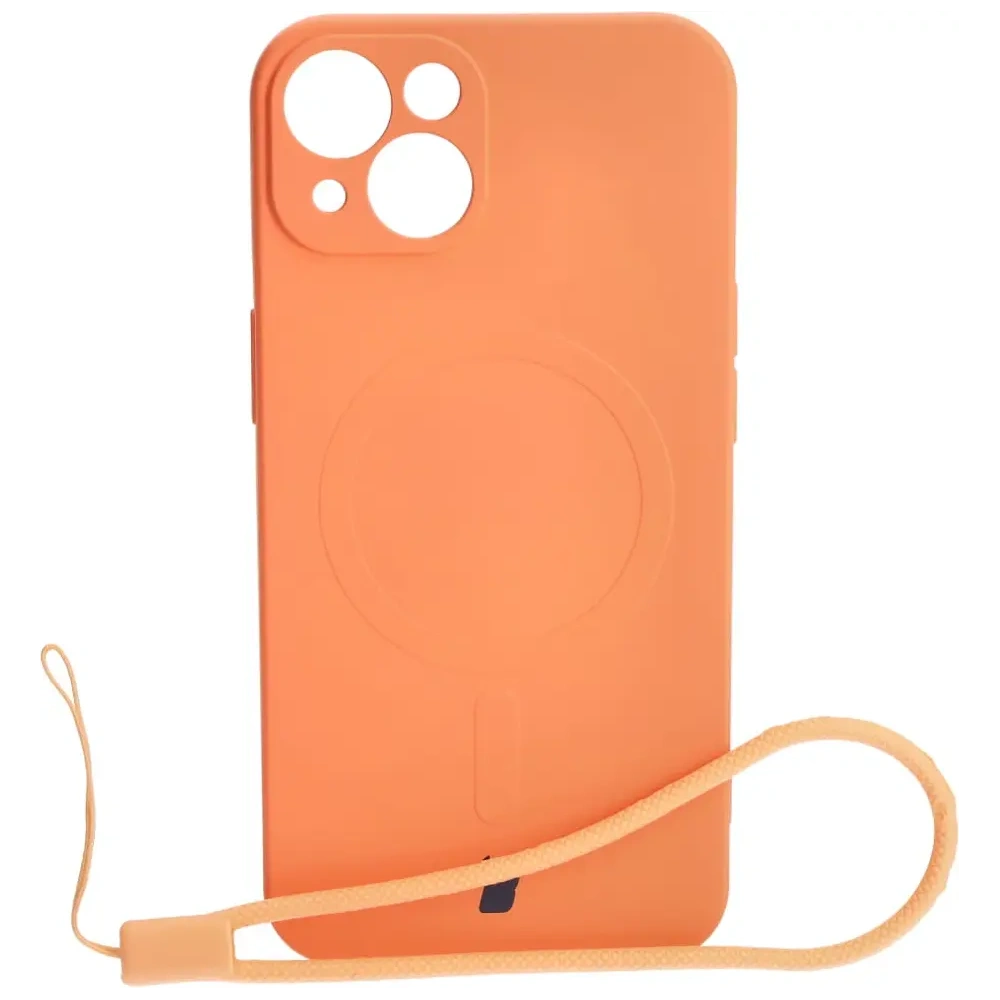 Wholesale Bizon Case Silicone Magnetic Apple iPhone 13 carrot - BIZ3375 - {ean13} - Hurt