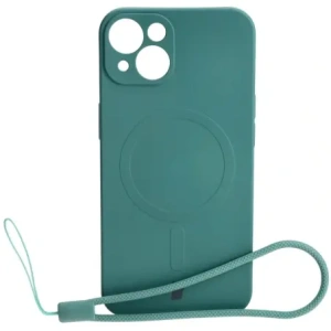 Hurtownia GSM - Bizon Case Silicone Magnetic Apple iPhone 13 dunkelgrün - BIZ3377 - {ean13} - Hurt