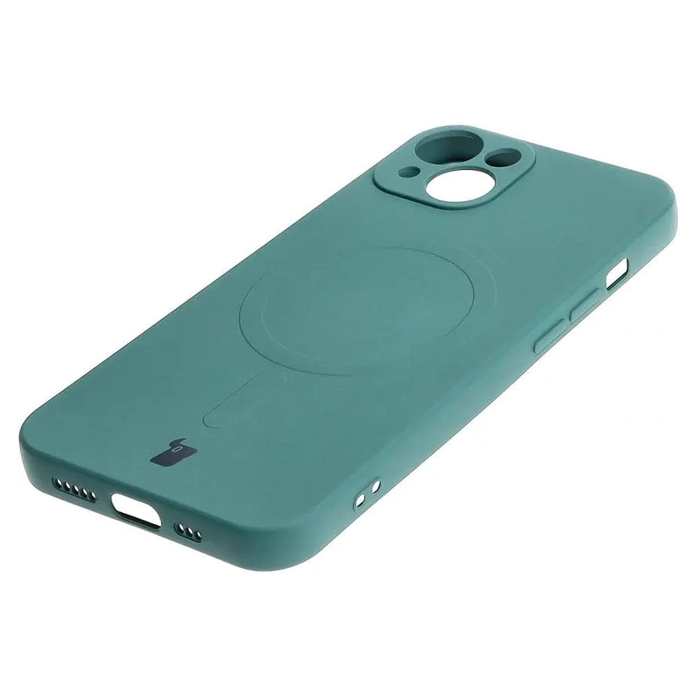 Hurtownia GSM - Bizon Case szilikon Magnetic Apple iPhone 13 sötétzöld - BIZ3377 - {ean13} - Hurt