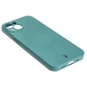 Hurtownia GSM - Bizon Case Silicone Magnetic Apple iPhone 13 dunkelgrün - BIZ3377 - {ean13} - Hurt