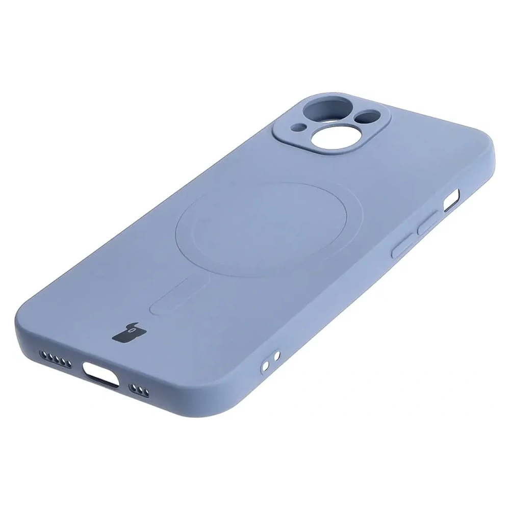 Wholesale Bizon Case Silicone Magnetic Apple iPhone 13 grey - BIZ3378 - {ean13} - Hurt