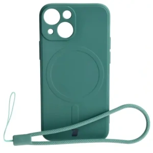 Hurtownia GSM - Bizon Case Silicone MagSafe Sq Apple iPhone 13 Mini sötétzöld - BIZ3383 - {ean13} - Hurt
