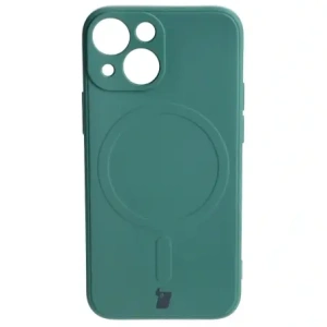 Hurtownia GSM - Bizon Case Silicone MagSafe Sq Apple iPhone 13 Mini sötétzöld - BIZ3383 - {ean13} - Hurt