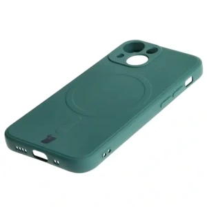 Hurtownia GSM - Bizon Case Silicone MagSafe Sq Apple iPhone 13 Mini verde închis - BIZ3383 - {ean13} - Hurt