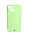 Wholesale Bizon Case Silicone MagSafe Sq Apple iPhone 13 Mini light green - BIZ3384 - {ean13} - Hurt