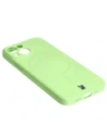 Wholesale Bizon Case Silicone MagSafe Sq Apple iPhone 13 Mini light green - BIZ3384 - {ean13} - Hurt