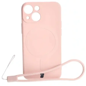 Hurtownia GSM - Bizon Case Silicone MagSafe Sq Apple iPhone 13 Mini világos rózsaszín - BIZ3385 - {ean13} - Hurt