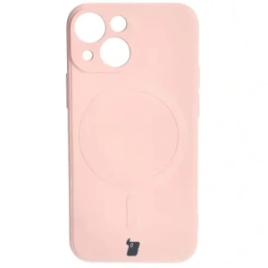 Hurtownia GSM - Bizon Case Silicone MagSafe Sq Apple iPhone 13 Mini világos rózsaszín - BIZ3385 - {ean13} - Hurt