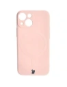Hurtownia GSM - Etui Bizon Case Silicone MagSafe Sq do Apple iPhone 13 Mini světle růžové - BIZ3385 - {ean13} - Hurt