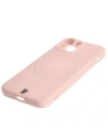 Hurtownia GSM - Etui Bizon Case Silicone MagSafe Sq do Apple iPhone 13 Mini světle růžové - BIZ3385 - {ean13} - Hurt