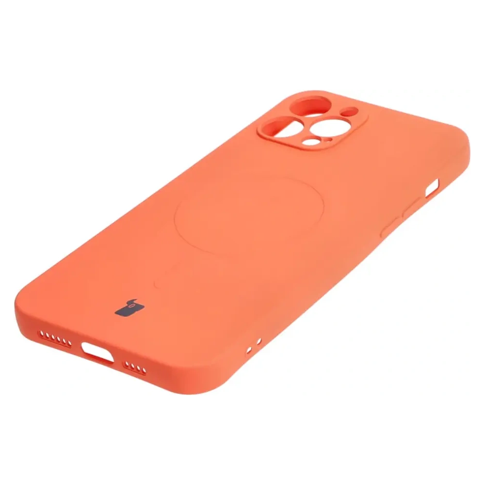 Hurtownia GSM - Bizon Case Silicone Magnetic Apple iPhone 13 Pro Max morcov - BIZ3386 - {ean13} - Hurt