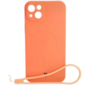 Wholesale Bizon Case Silicone Magnetic Apple iPhone 14 Plus carrot - BIZ3390 - {ean13} - Hurt